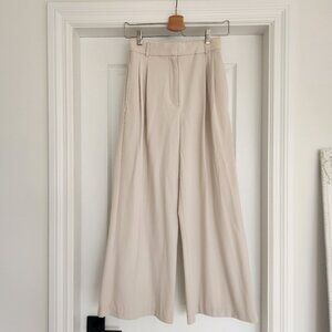 Dynamite cream pleated pants